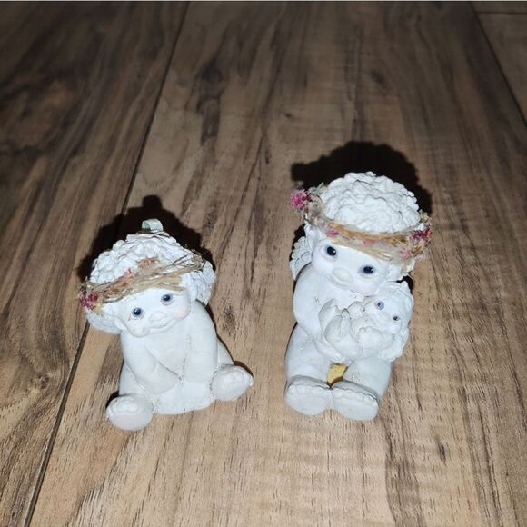 Dreamsicles Vintage Angel Kids Figurines Set Of 2 - Picture 1 of 8